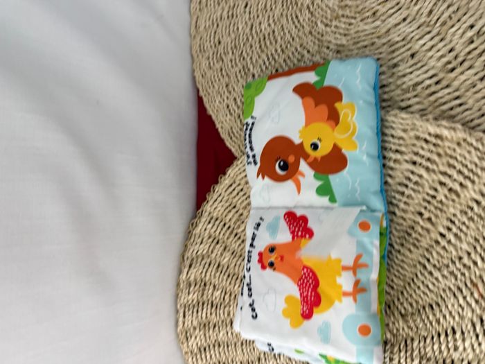 MON LIVRE TISSU A MÂCHOUILLER - PETIT CANARD - photo numéro 2