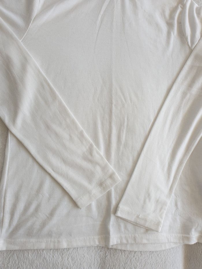 Sous-pull femme XL crème - photo numéro 2