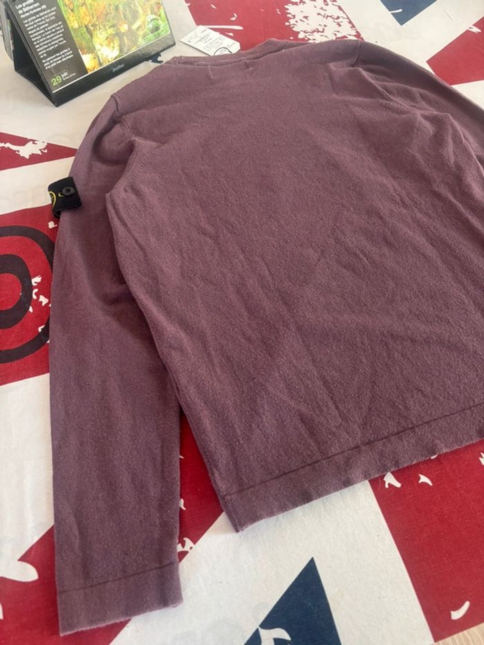 Sweat Stone Island taille S rouge bordeaux - photo numéro 11