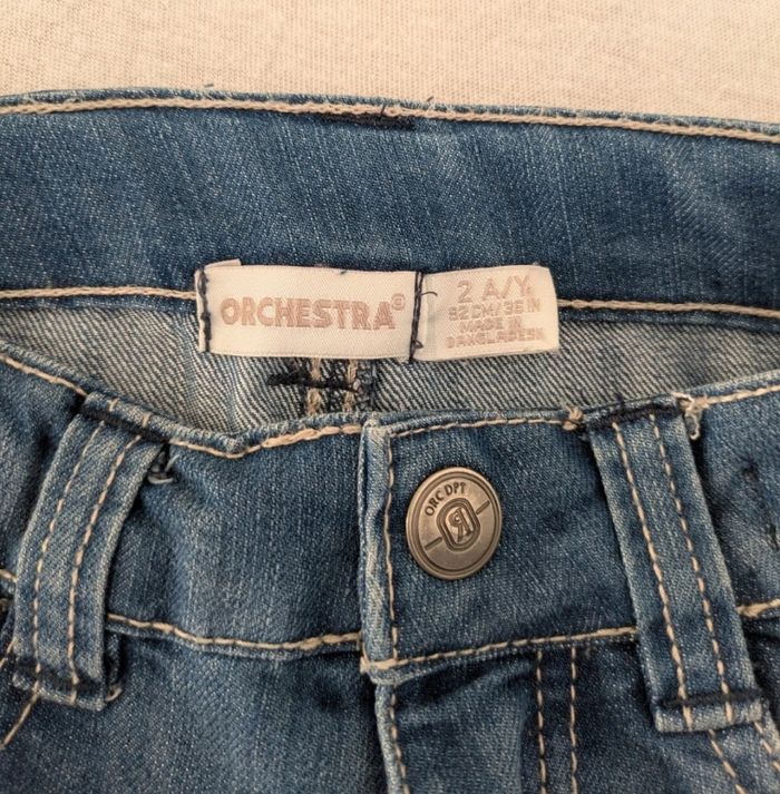 Short en jean délavé - Orchestra 2 ans (92 cm) 👖 - photo numéro 3