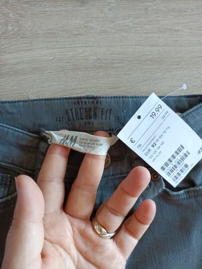 70. Jeans neuf stretch fit H&M 92 1,5-2ans 19,99€ - photo numéro 5