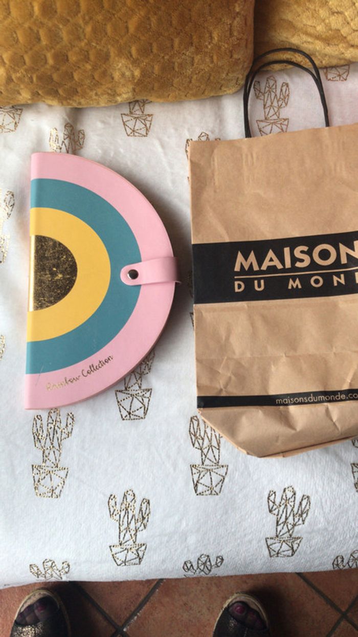 Maison du monde Rainbow collection carnet de notes