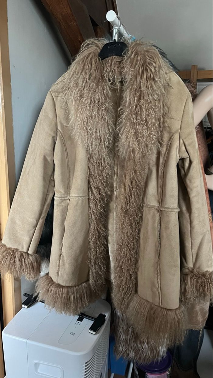 Manteau afghan penny Lane y2k