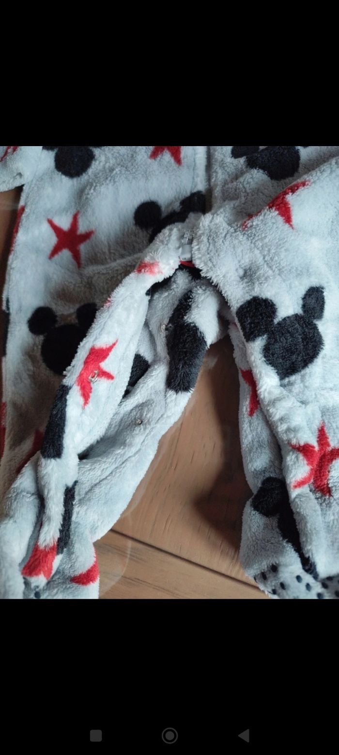 Pyjamas Mickey hiver 6 mois - photo numéro 3