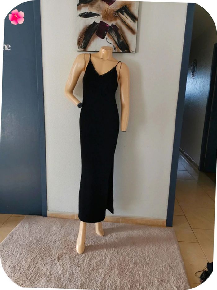 très belle robe taille 36 etam noir - photo numéro 3