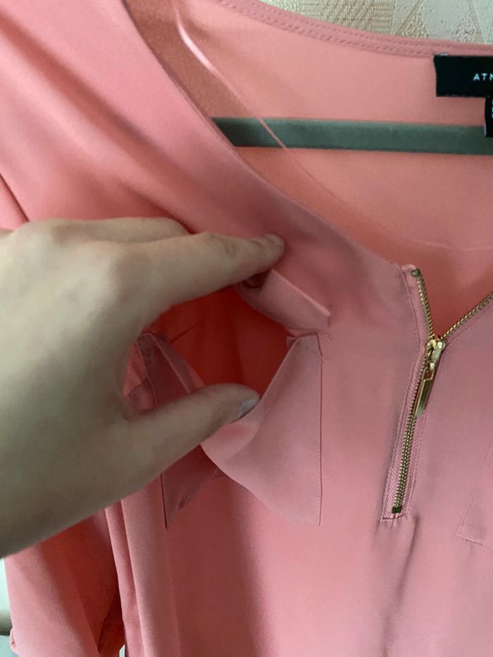 Superbe belle blouse fluide rose Primark taille 38 - photo numéro 3