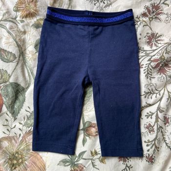 Legging bleu 9 mois