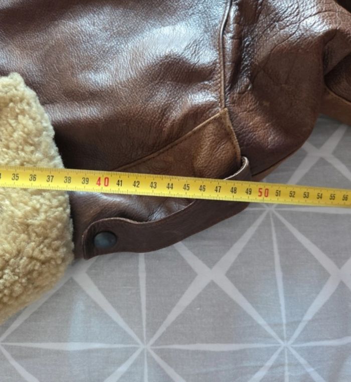 Blouson cuir véritable T.XXL - photo numéro 6