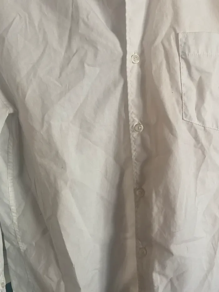 Chemise blanche homme – Taille L – In Extenso 👔 Élégance et simplicité - photo numéro 4