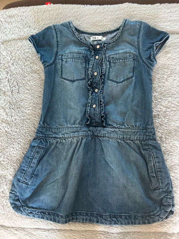 Robe jean tex 3/4 ans