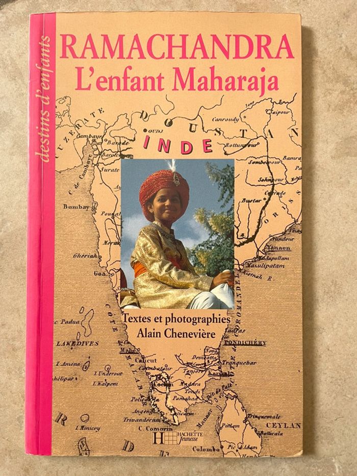 Livre l’enfant Magaraja