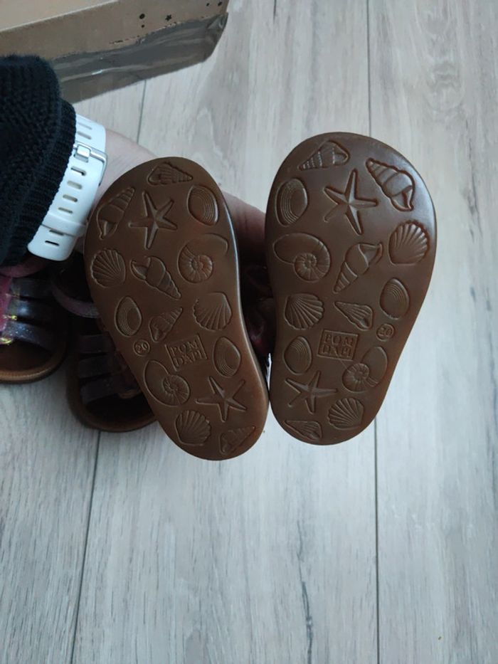 2 paires de sandalettes roses - photo numéro 3