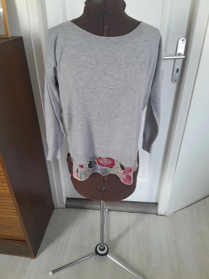 Petit pull leger avec voile fleuri Lauren Ralph Lauren