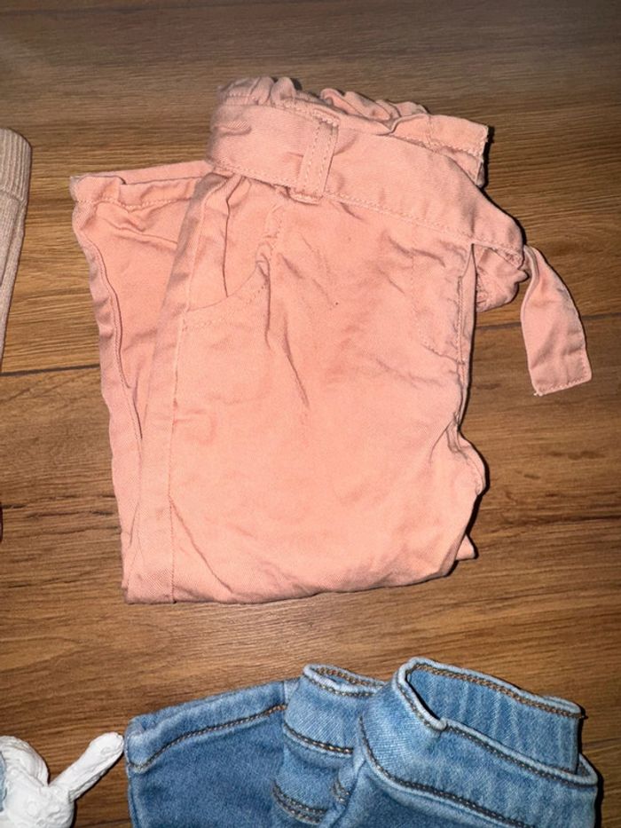 đLot de 6 pantalons bĂ©bĂ© fille taille 12 moisđ - photo numĂ©ro 3