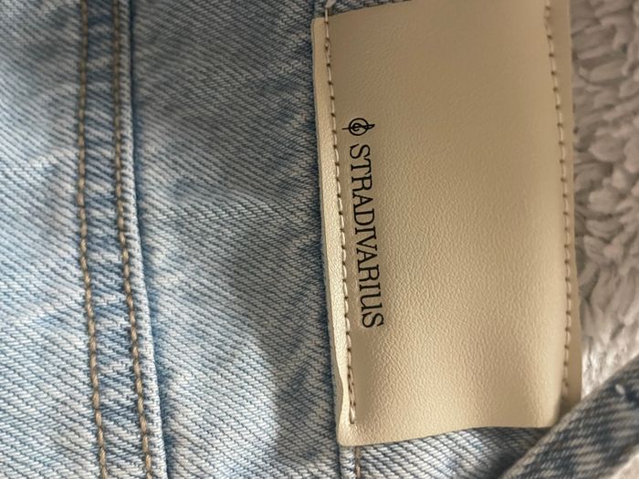 Mini jupe en jean style cargo bleu - photo numéro 2