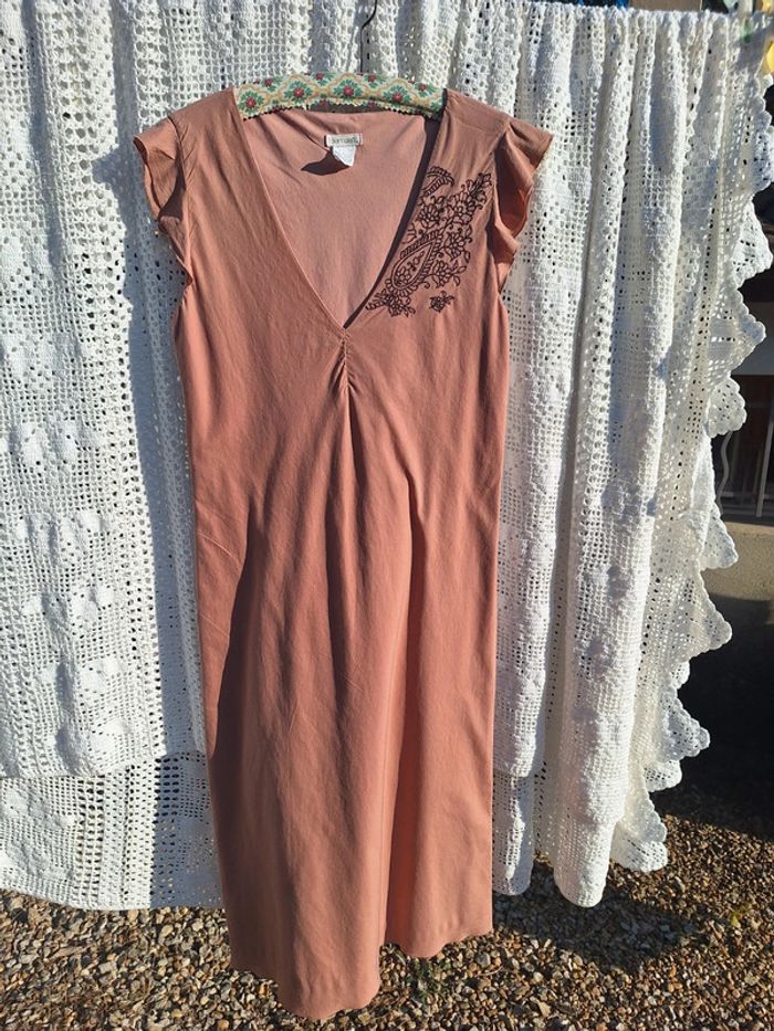 Robe soft grey rose vieillie vintage - photo numéro 8