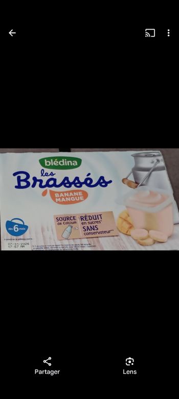 Brassés mangue banane
