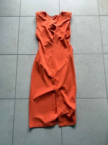 Robe orange Zara 