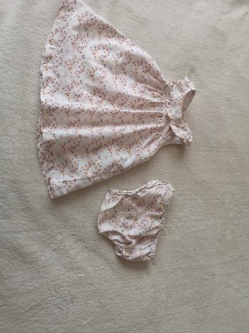 Ensemble Robe en lin 6 mois