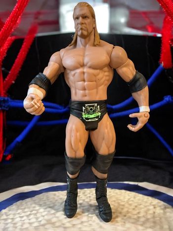 Figurine Articulée WWE Triple H Elite 7 Mattel Wrestling 2010
