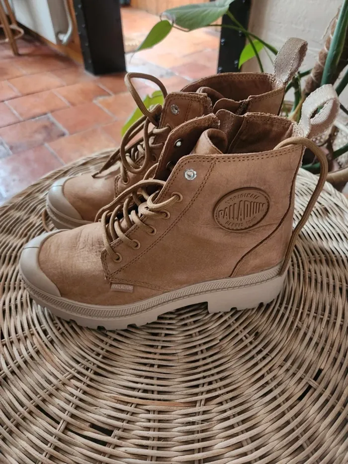 Bottines palladium