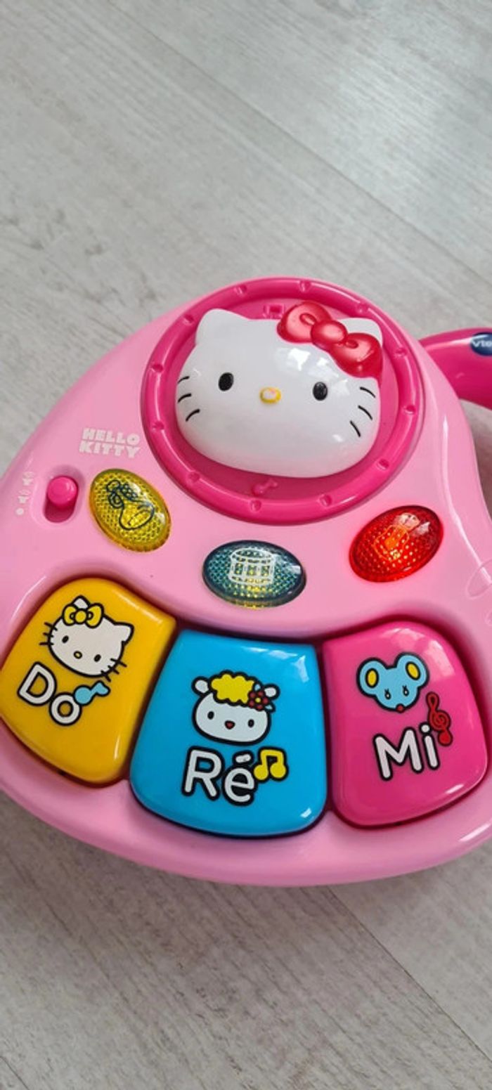 Petit piano éducatif hello kitty - photo numéro 4
