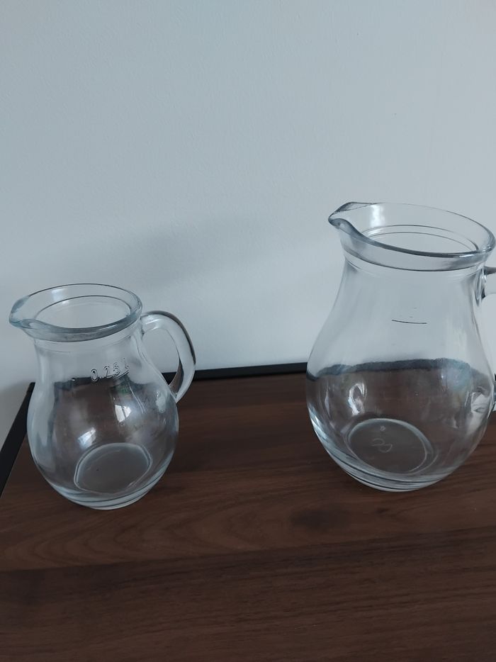 Lot de 2 carafes de table 50 cl et 25 cl - photo numéro 6