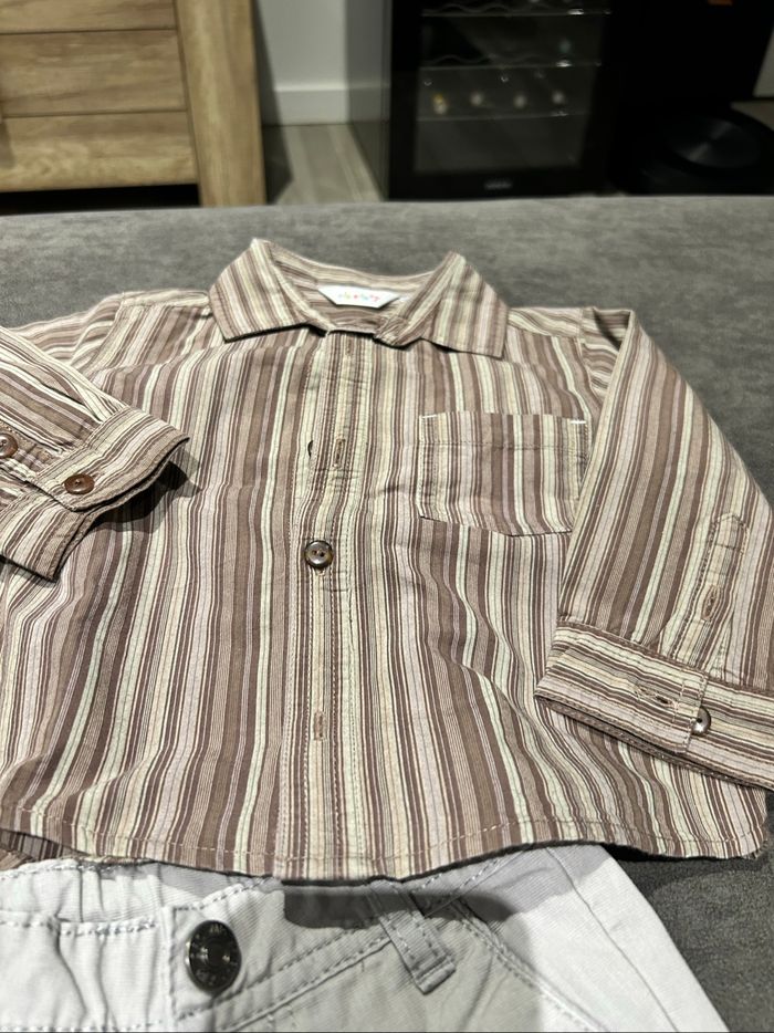 Ensemble chemise et pantalon 2 ans - photo numéro 2