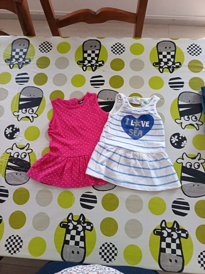 Lot robes 3 mois Influx Tex