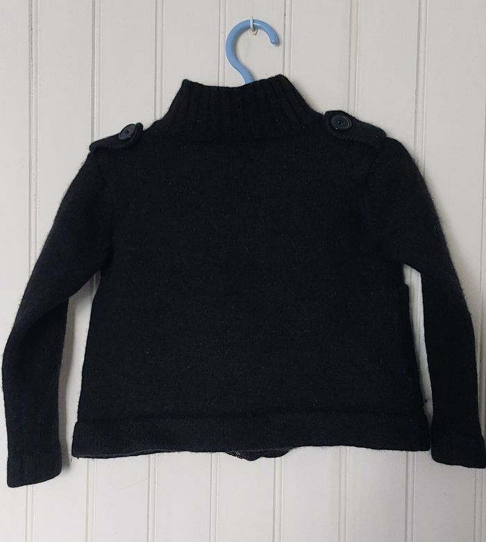 Blazer atypique d'hiver coton & laine - photo numéro 4