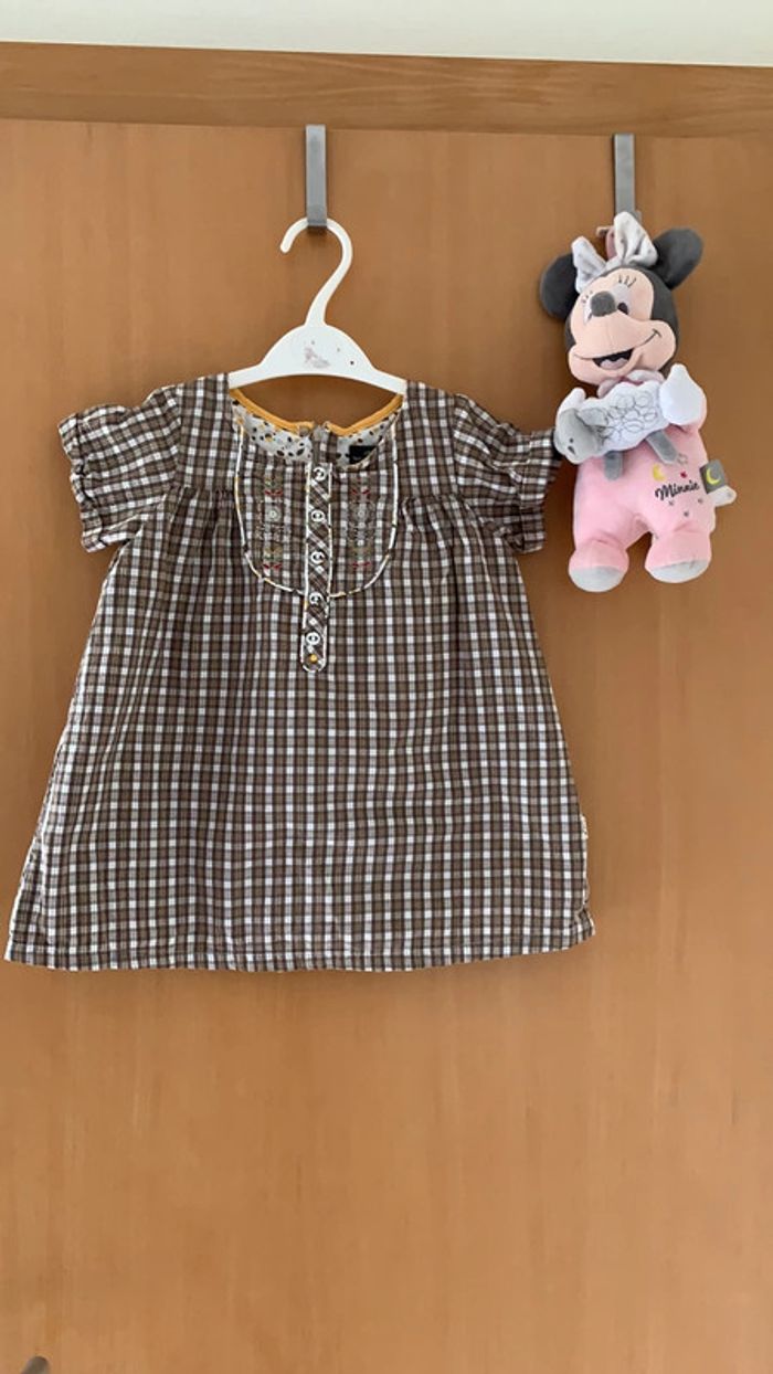 Robe style « rentrée des classes » 18 mois