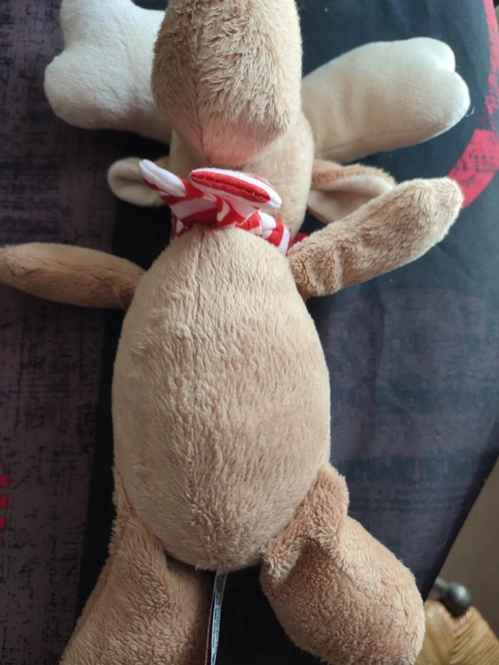Peluche renne kinder - photo numéro 2