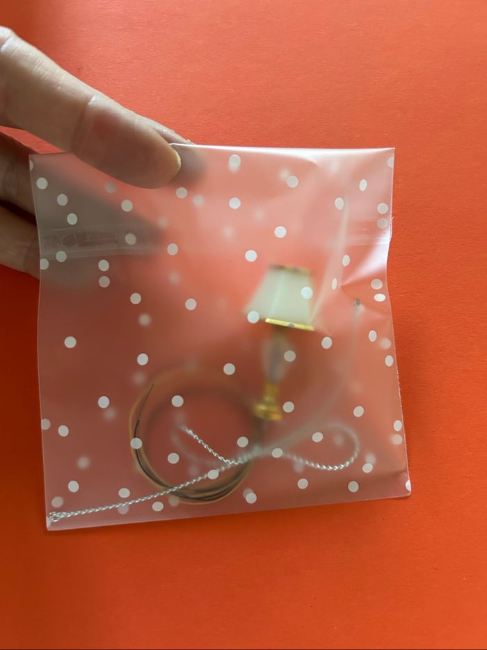 Lampe lumineuse pour  maison de poupée - photo numéro 10