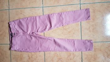 Jeans slim été fille 9-10 ans pêche Tex