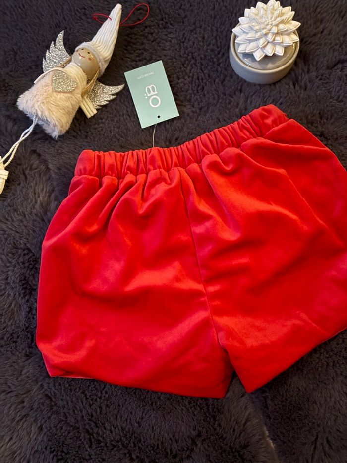 Short rouge obaibi 18 mois