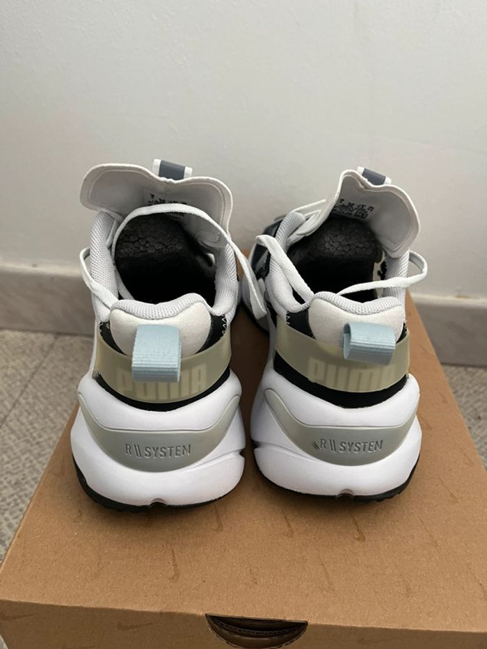 Baskets Puma Noir / Blanc / Gris / Transparent Taille (38) - photo numéro 7