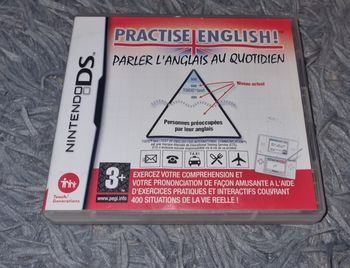 Boîte vide de jeu avec livret Practise English!