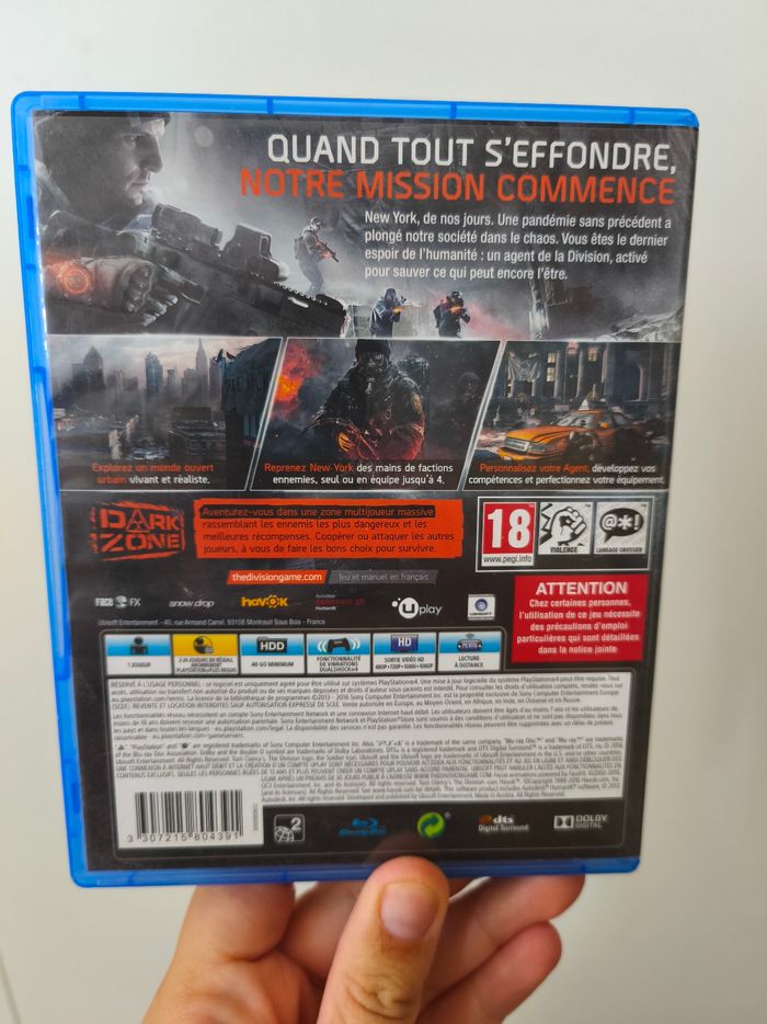Jeu Tom Clancy's the division - photo numéro 2