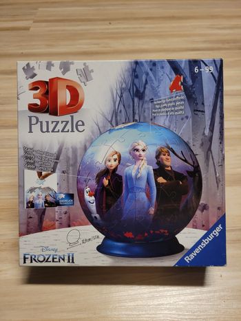 Puuzzle 3D ball, La Reine de Neiges