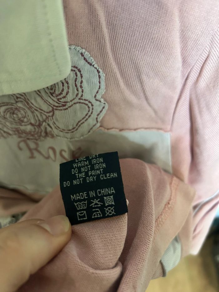 594 – polo de rugby rose femme - photo numéro 13