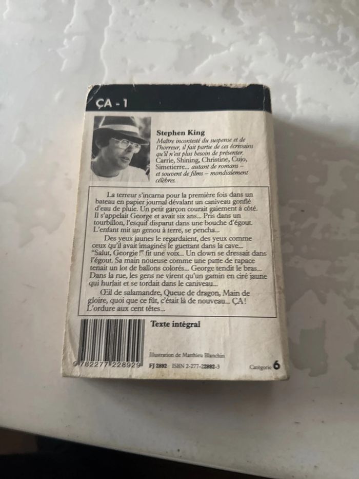 Livre Stephen King - ÇA 1 - photo numéro 5