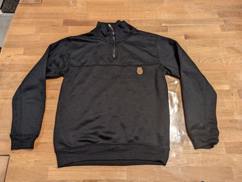 Pull zippé noir Goldsmith garçon taille S