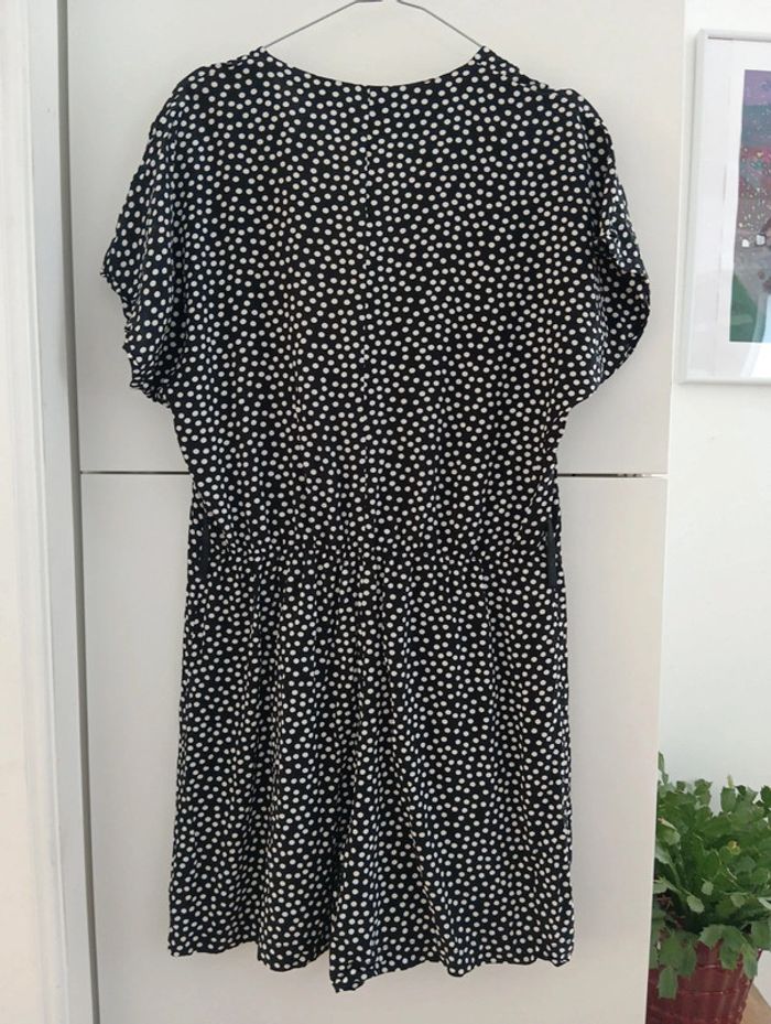 Combinaison combishort vintage viscose à pois - photo numéro 8