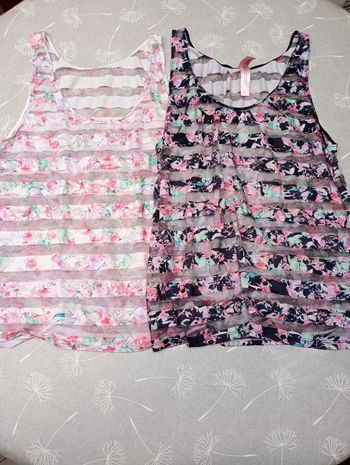 Lot de 2 débardeurs