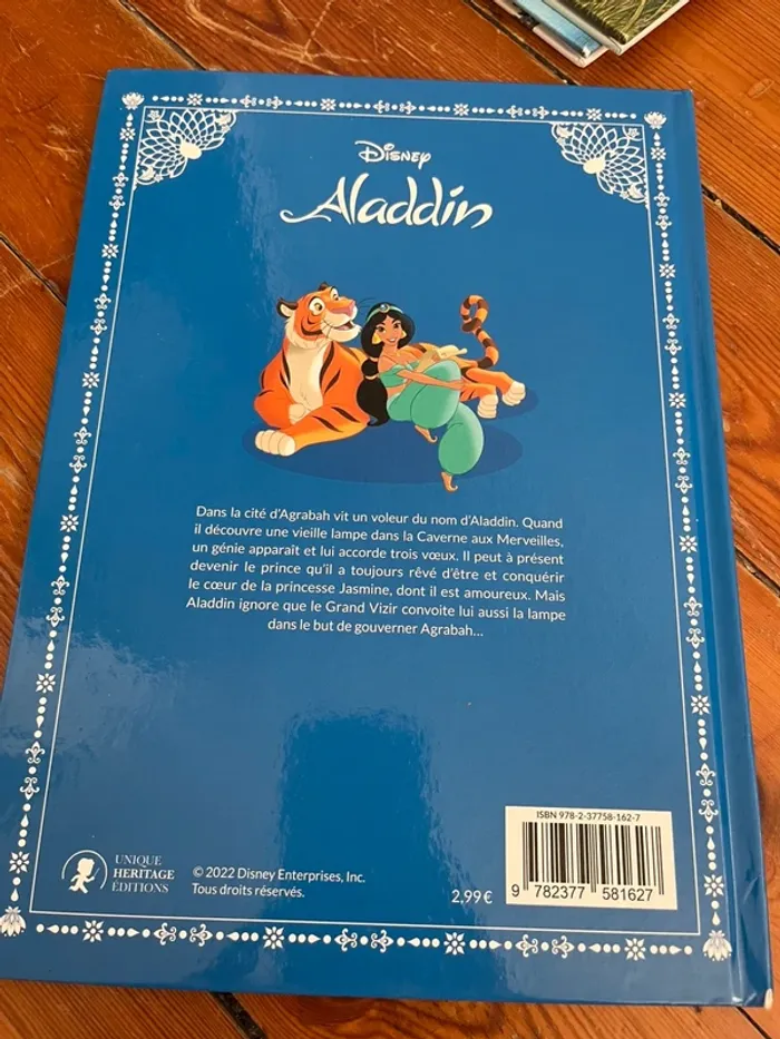 Livre BD Disney Aladdin - photo numéro 2