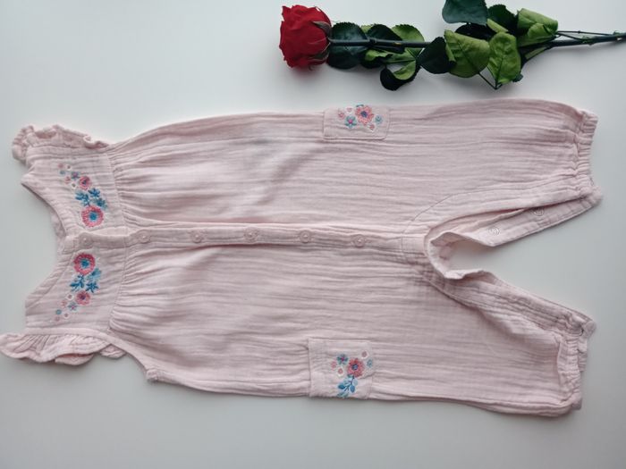 Combinaison 6 mois en gaze de coton