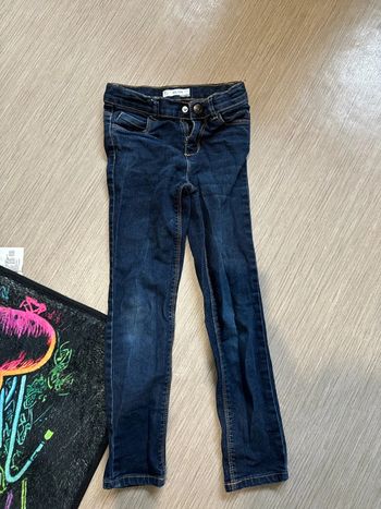 Jeans bleu brut slim 7 ans très bon état