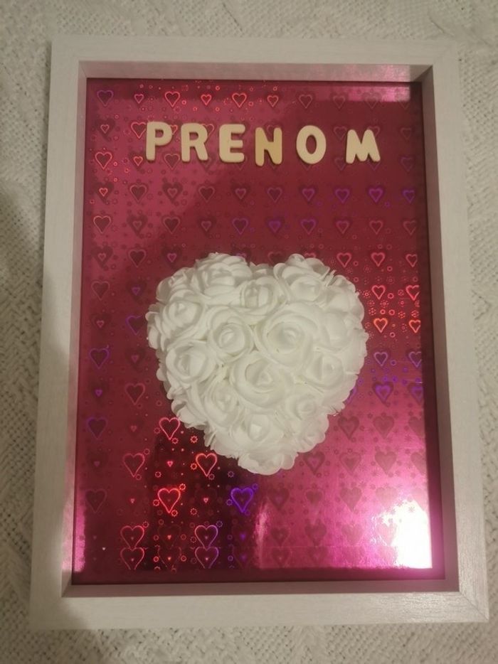 Cadre 3D cœur - photo numéro 2