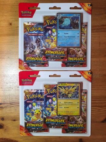 Lot tripack Pokemon ev08 étincelles déferlantes
