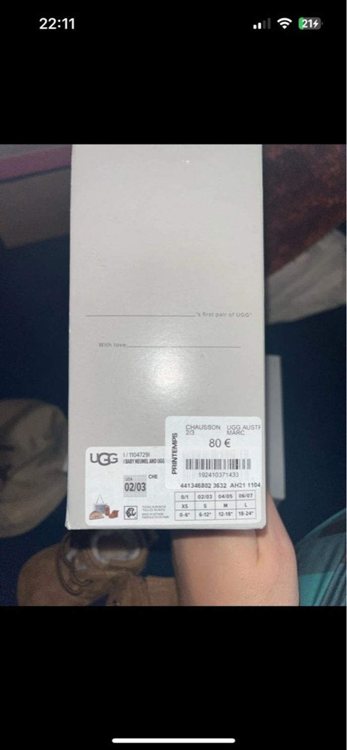 Ugg coffret - photo numéro 7